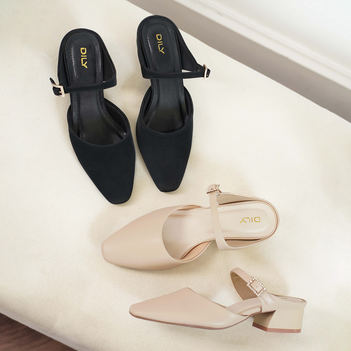 รองเท้าเปิดส้นส้นสูง AA0499