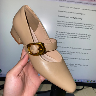 สีสัน: น้ำตาล / Size : 39