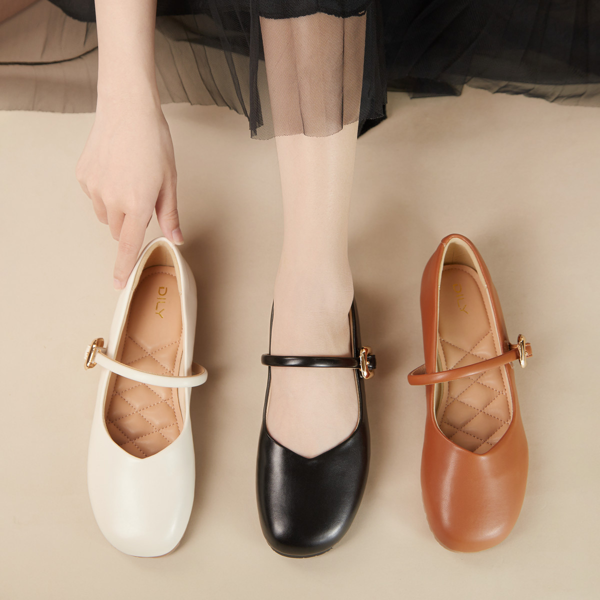 รองเท้าบัลเล่ต์ AA0438