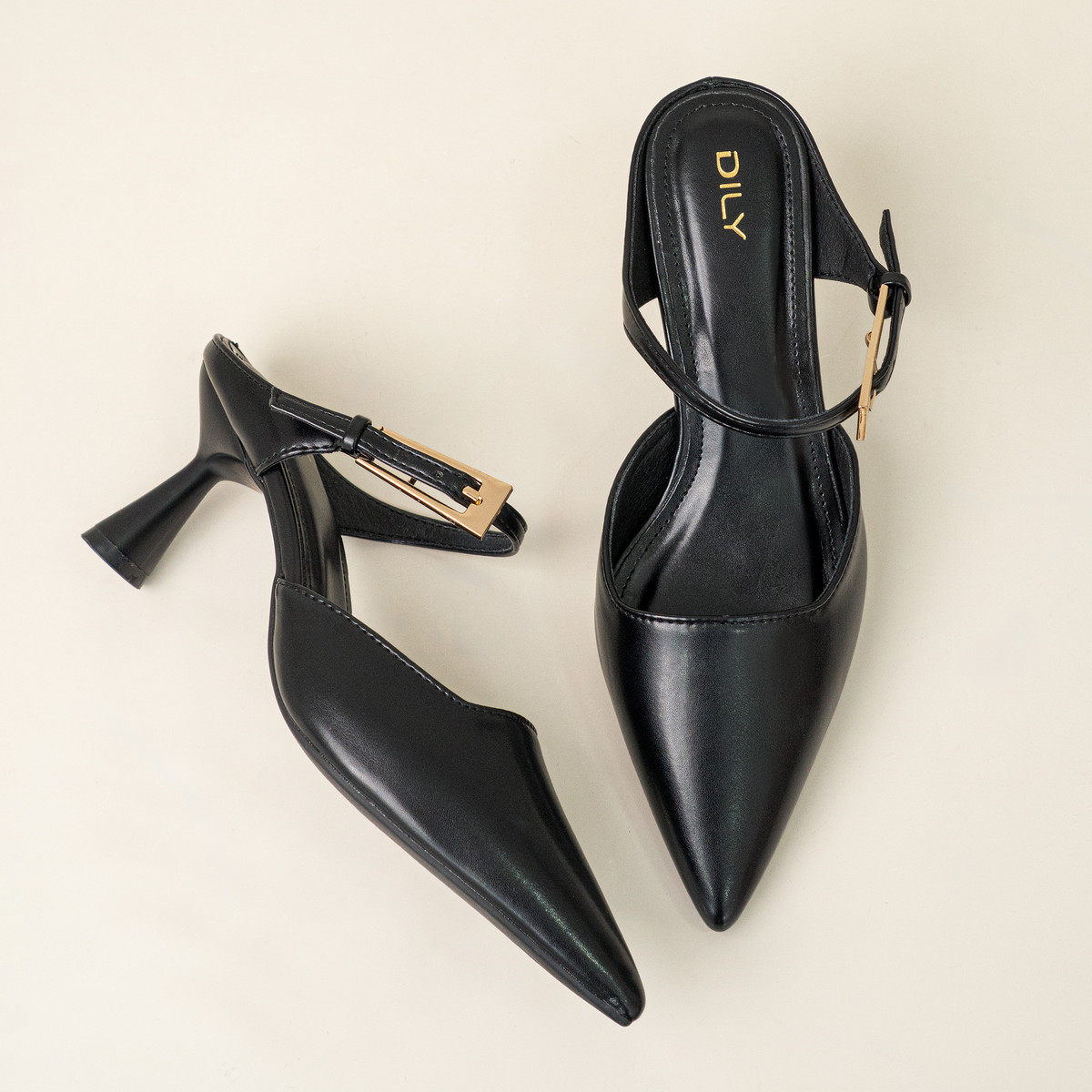 รองเท้าเปิดส้นส้นสูง DL0616