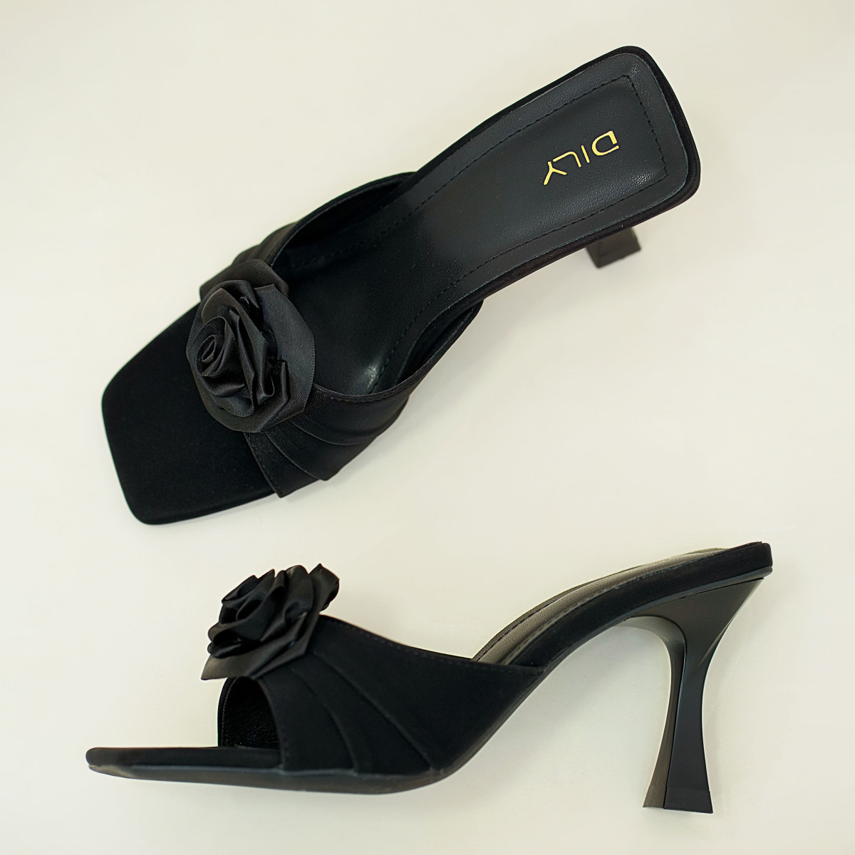 รองเท้าเปิดส้นส้นสูง DL0577