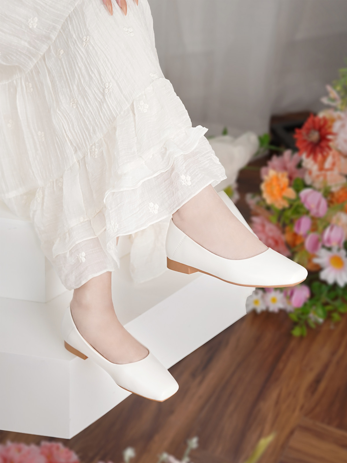 รองเท้าบัลเล่ต์ AA0477