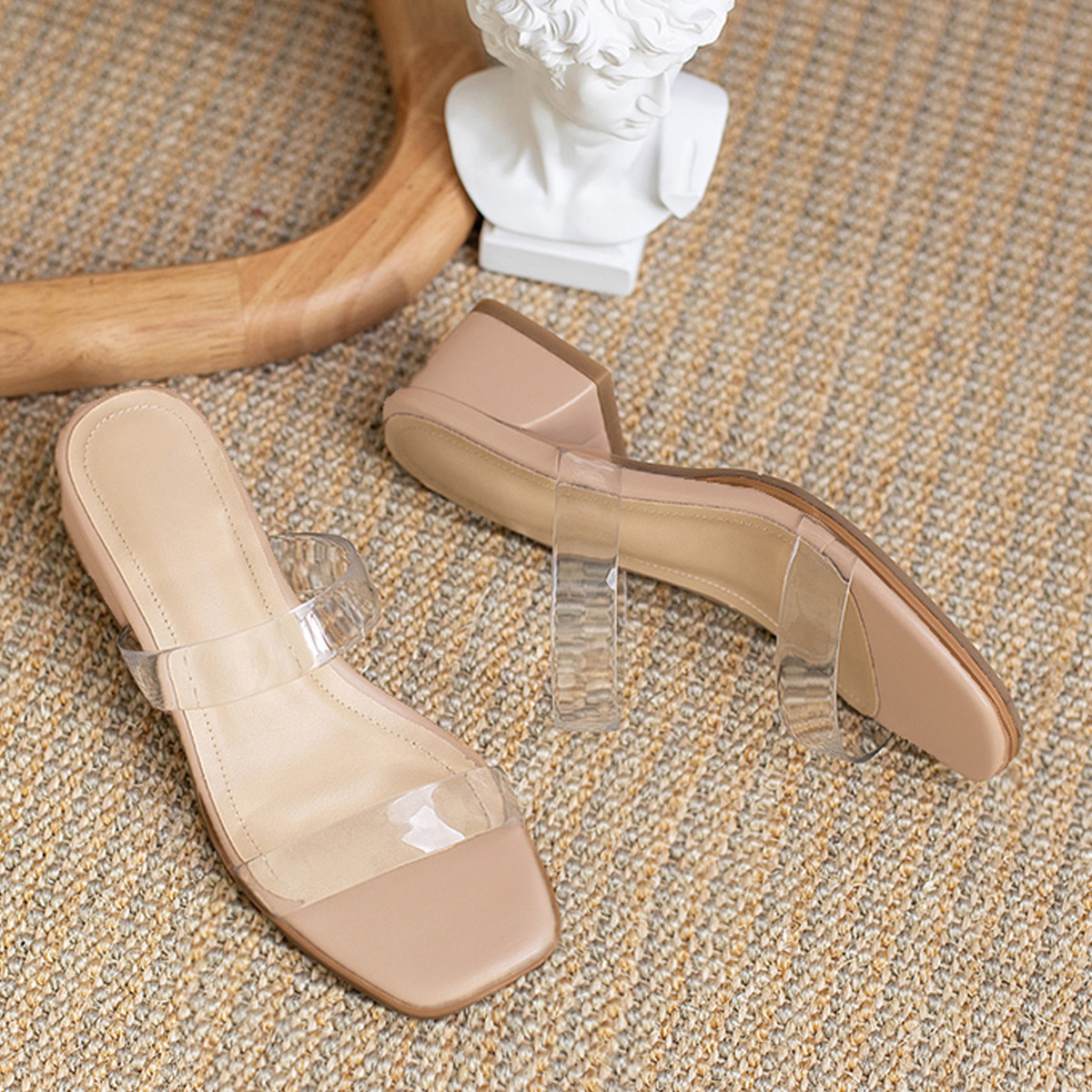 รองเท้าเปิดส้นส้นสูง AA0331