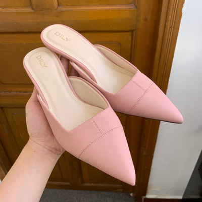 สีสัน: สีชมพู / Size : 36