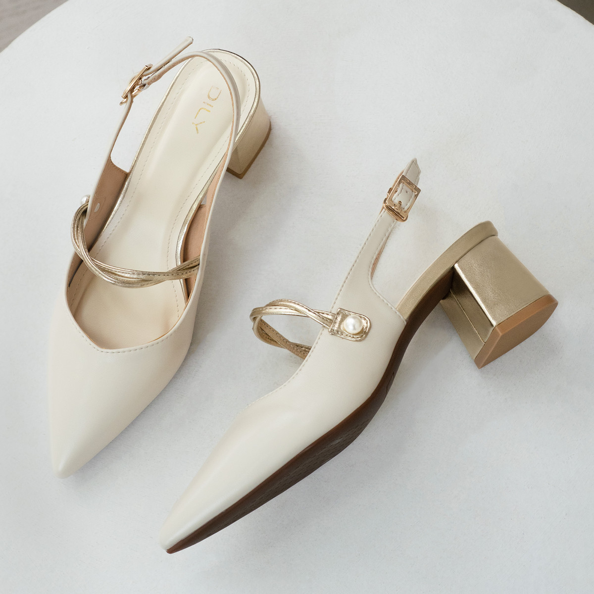 รองเท้าสลิงแบ็ค DL0618