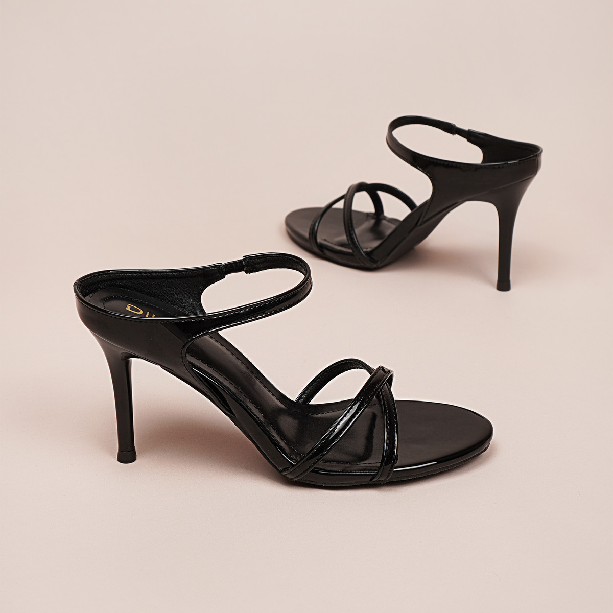 รองเท้าเปิดส้นส้นสูง DL0523