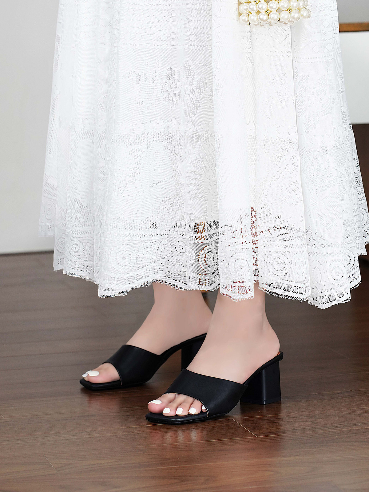 รองเท้าเปิดส้นส้นสูง AA0325