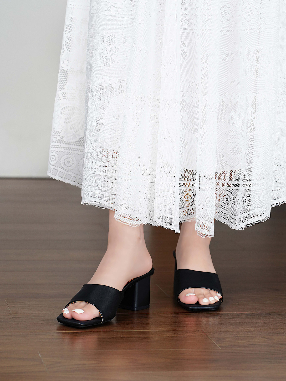 รองเท้าเปิดส้นส้นสูง AA0325