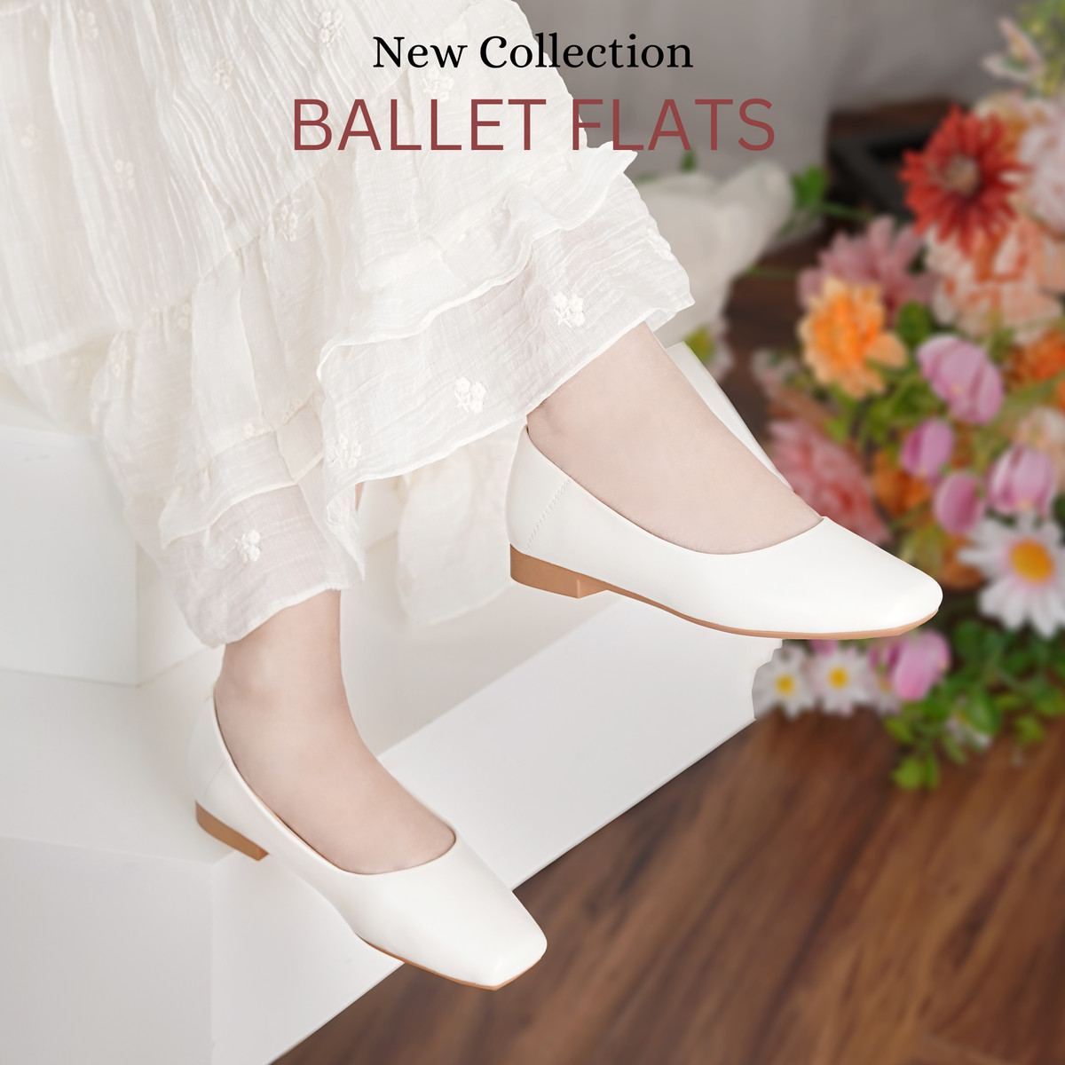 รองเท้าบัลเล่ต์ AA0477