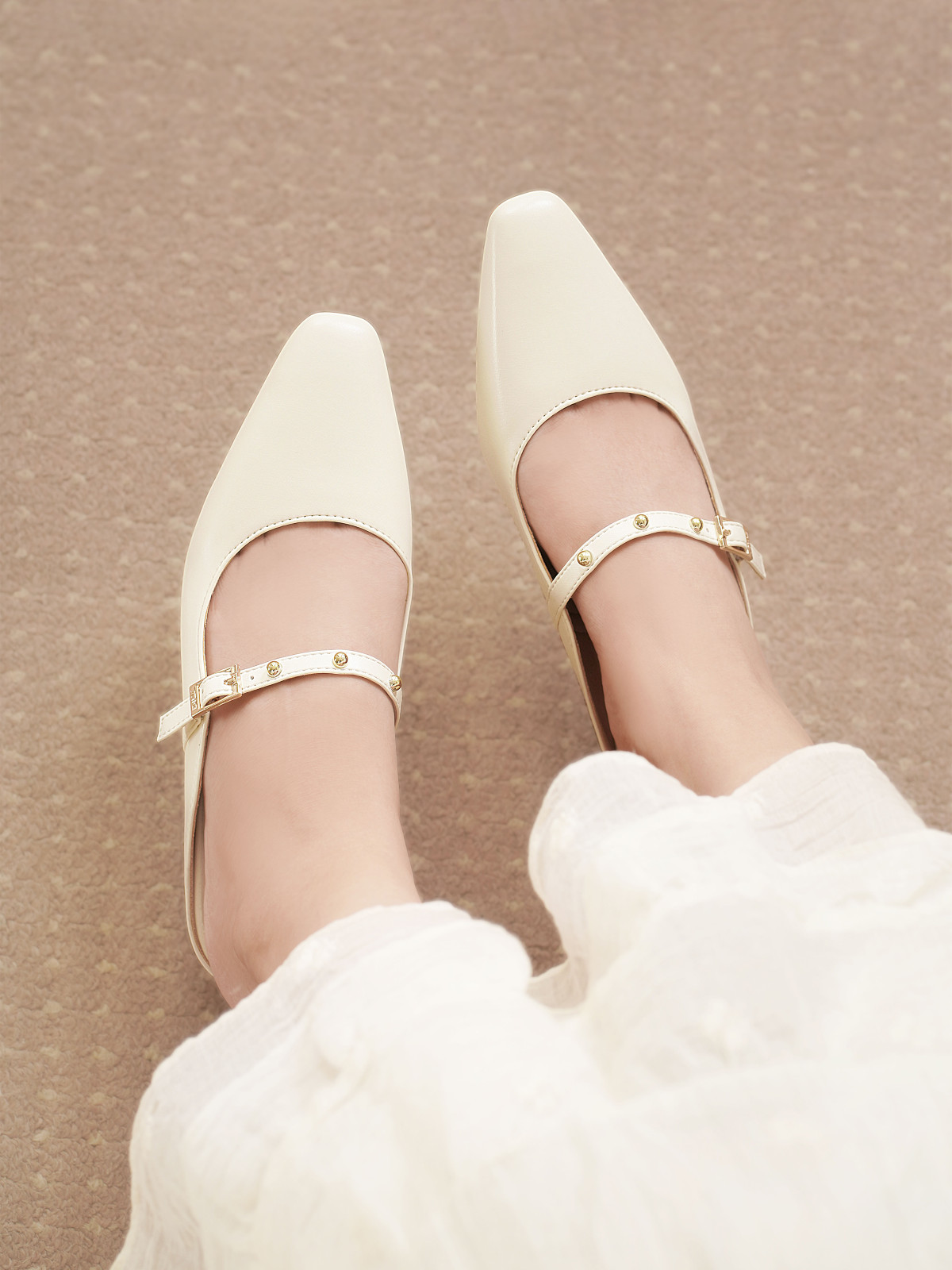 รองเท้าเปิดส้นส้นสูง DL0588