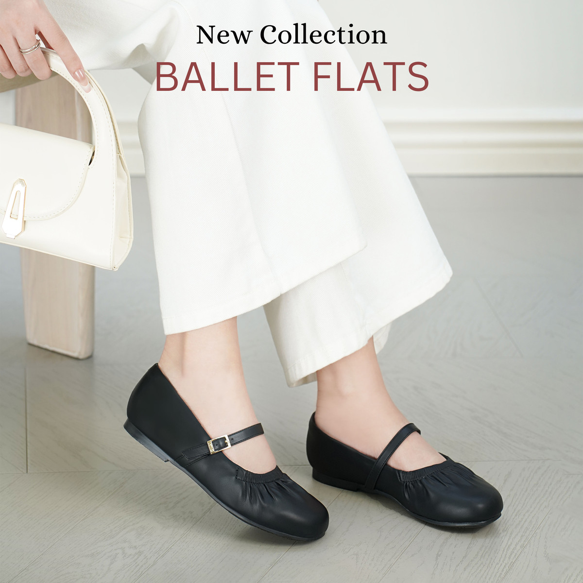 รองเท้าบัลเล่ต์ DL0596