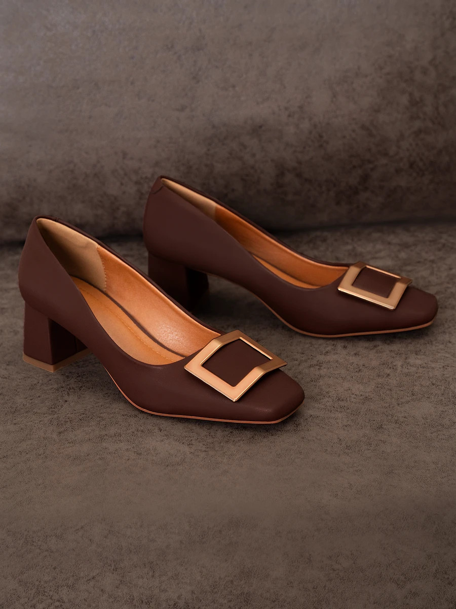 รองเท้าส้นสูงผู้หญิง AA0407 Brown
