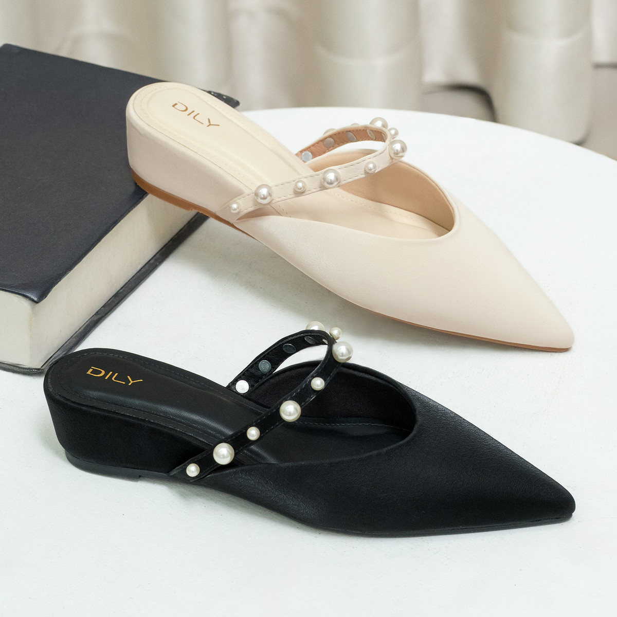 รองเท้าแตะส้นเตารีด DL0617