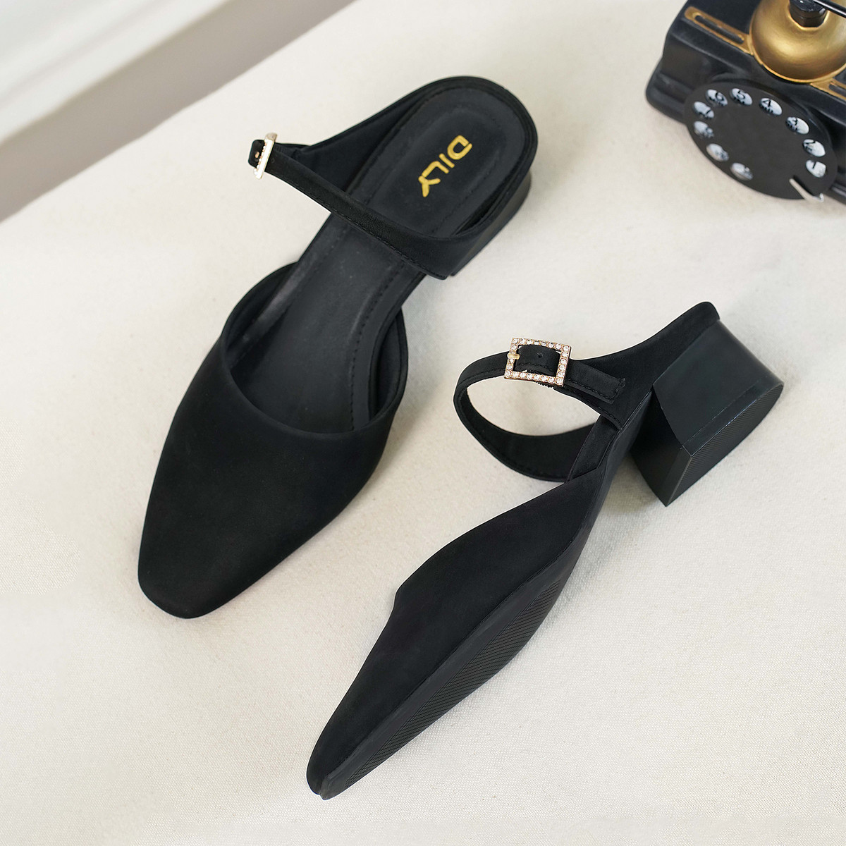 รองเท้าเปิดส้นส้นสูง AA0499