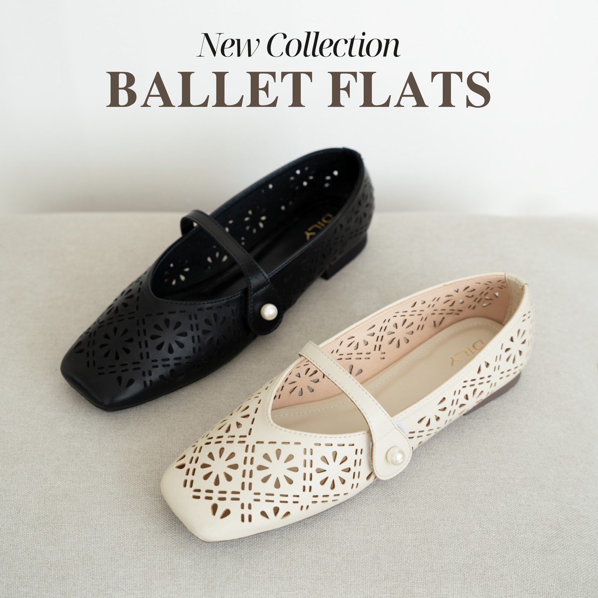 รองเท้าบัลเล่ต์ DL0627