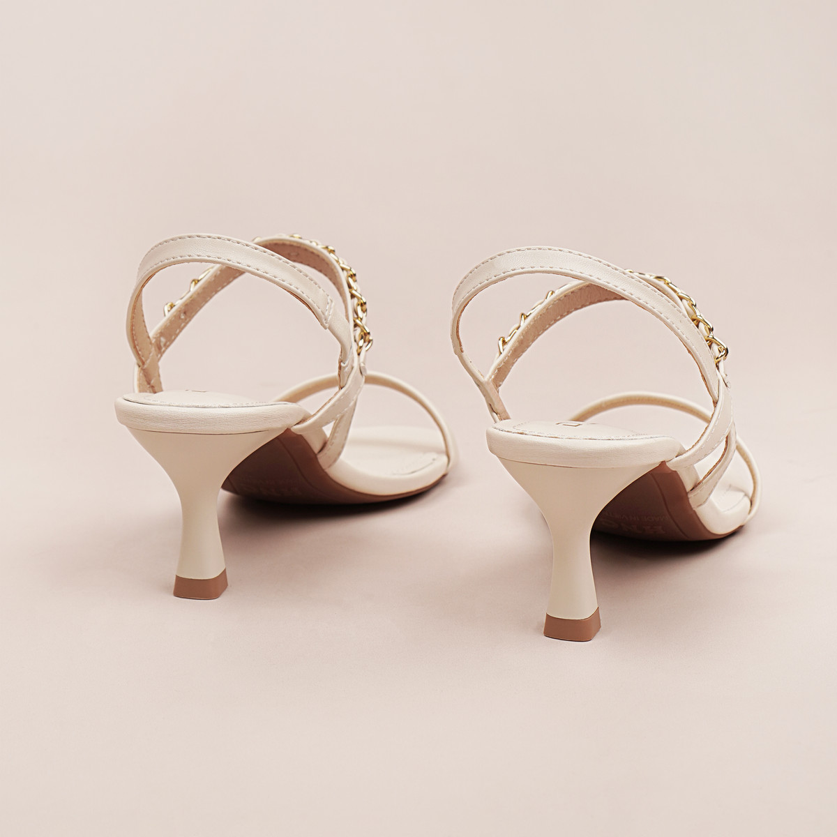 รองเท้าส้นสูงแบบเปิดหน้า DL0519