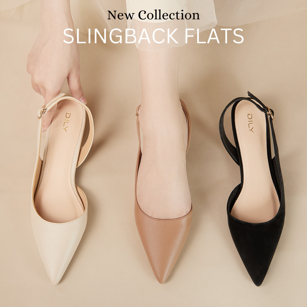 รองเท้าสลิงแบ็ค AA0439