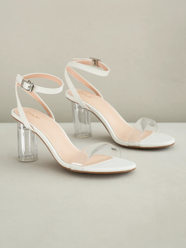 รองเท้าส้นสูงแบบเปิดหน้า AA0335