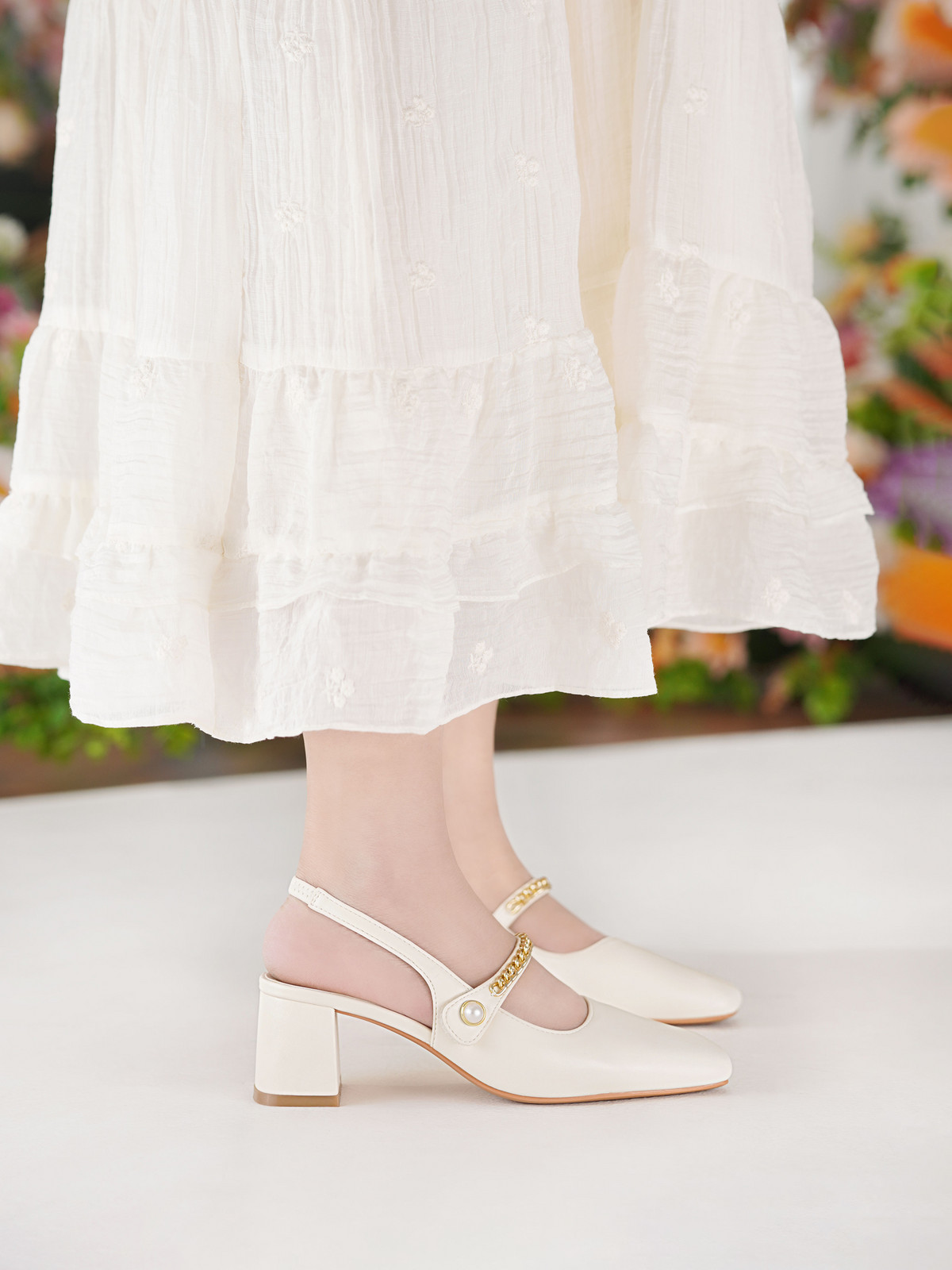 รองเท้าสลิงแบ็ค DL0554