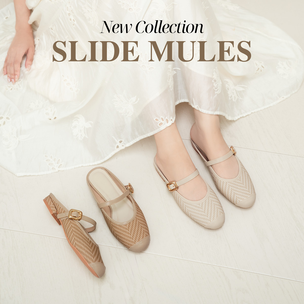 รองเท้ามิวล์ DL0641