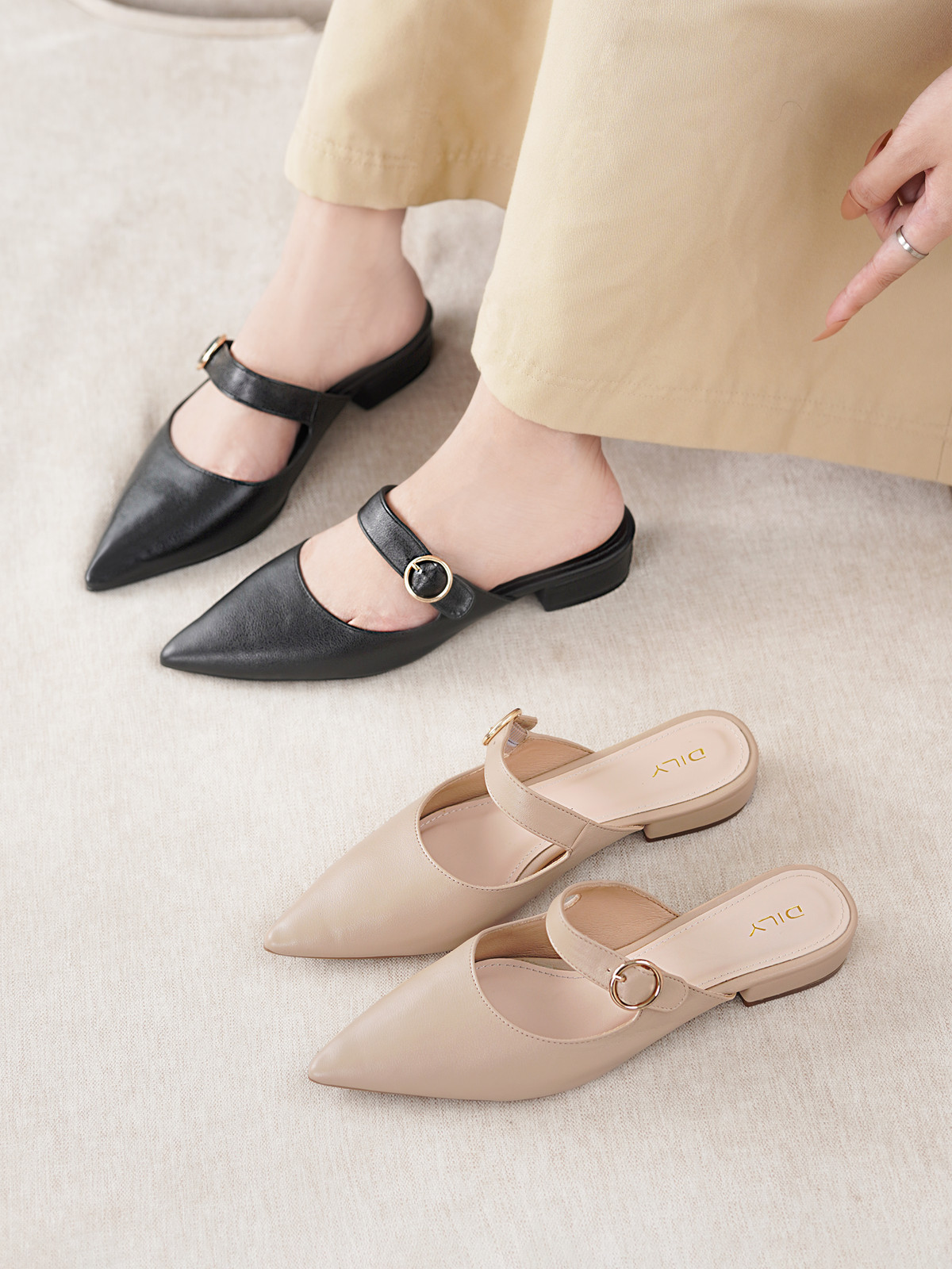 รองเท้าเปิดส้นส้นสูง AA0426