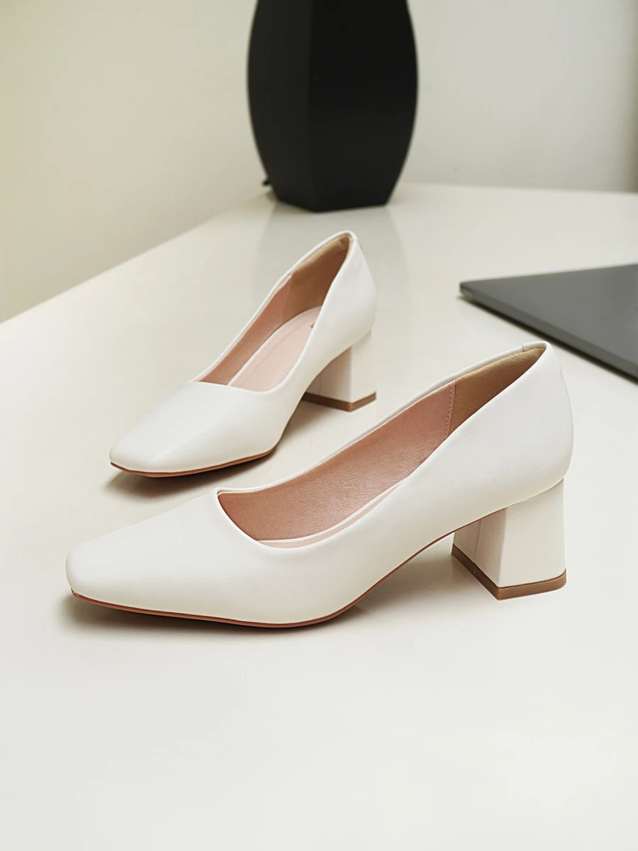 รองเท้าส้นสูงผู้หญิง AA0388 White