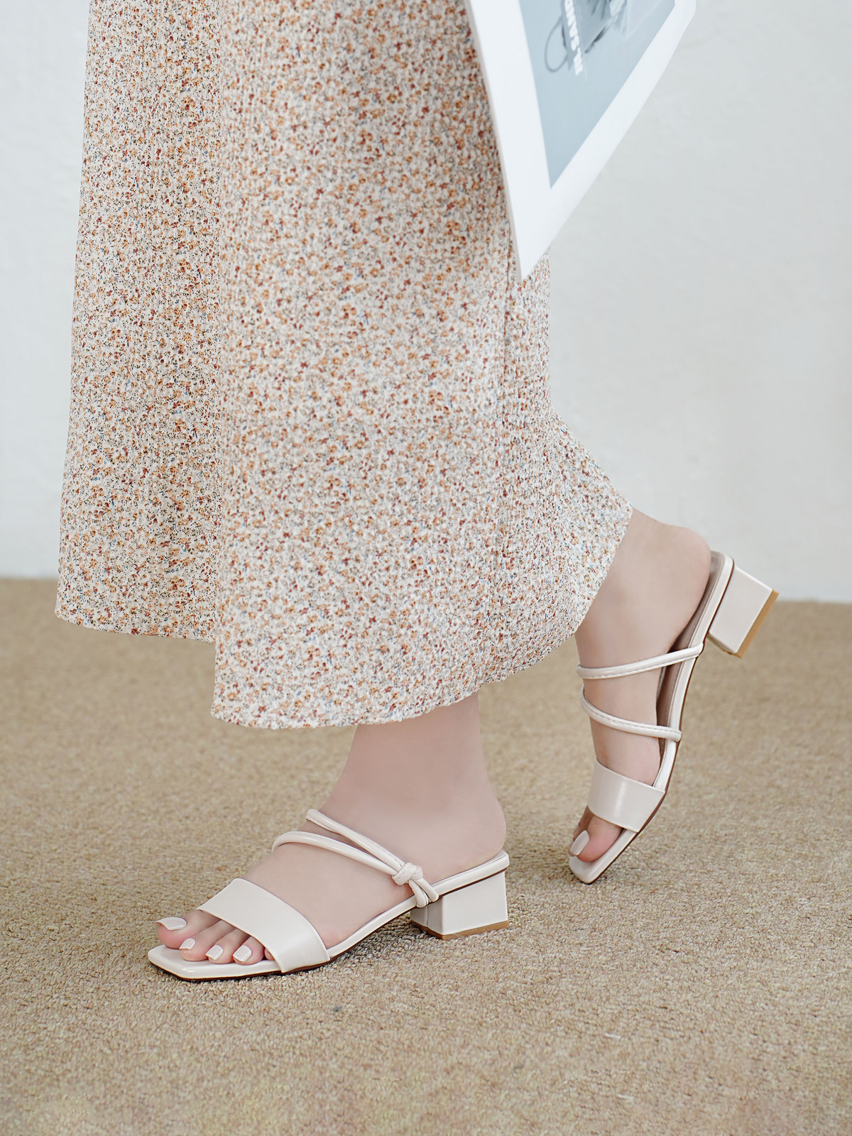 รองเท้าเปิดส้นส้นสูง AA0278