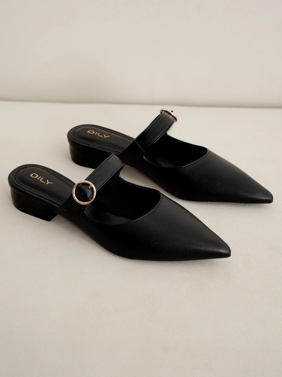 รองเท้าเปิดส้นส้นสูง AA0426 Black