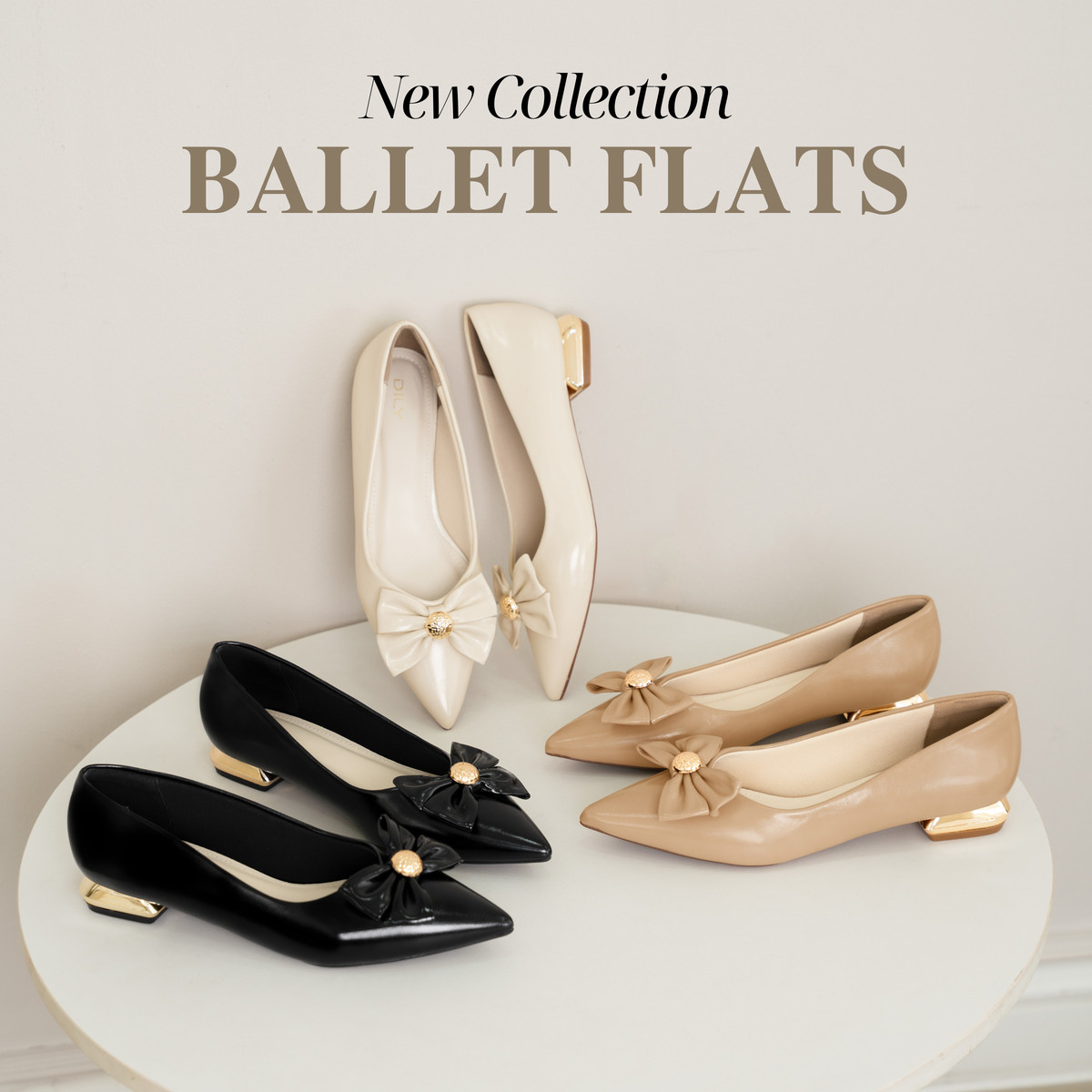 รองเท้าบัลเล่ต์ DL0633