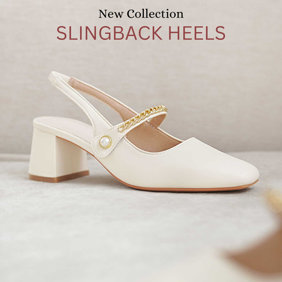 รองเท้าสลิงแบ็ค DL0554