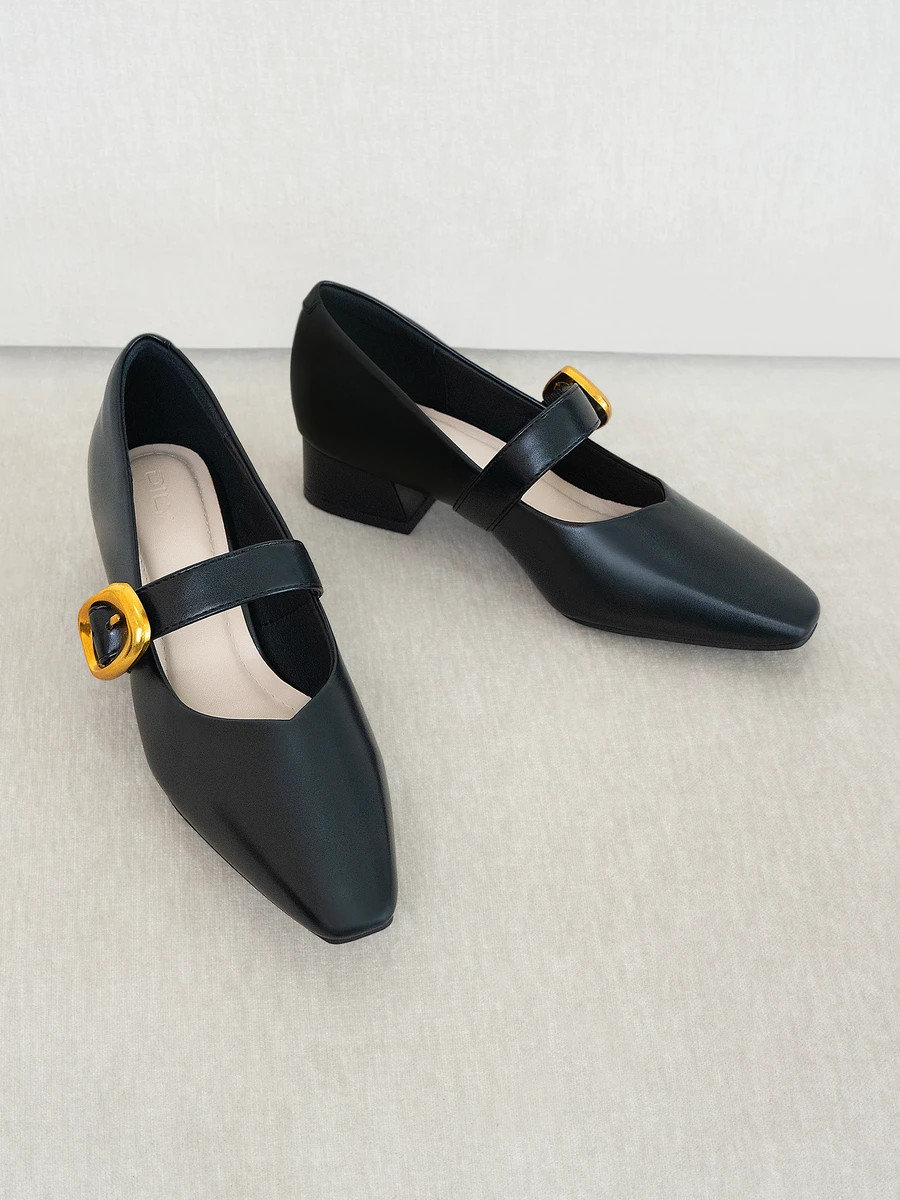 รองเท้าส้นสูงผู้หญิง DL0562 Black