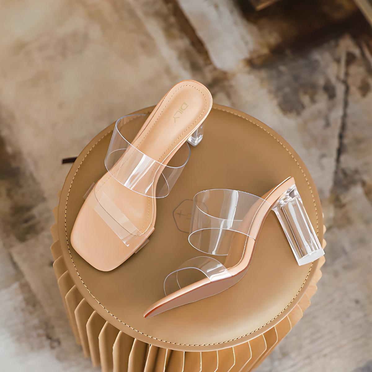 รองเท้าเปิดส้นส้นสูง AA0396