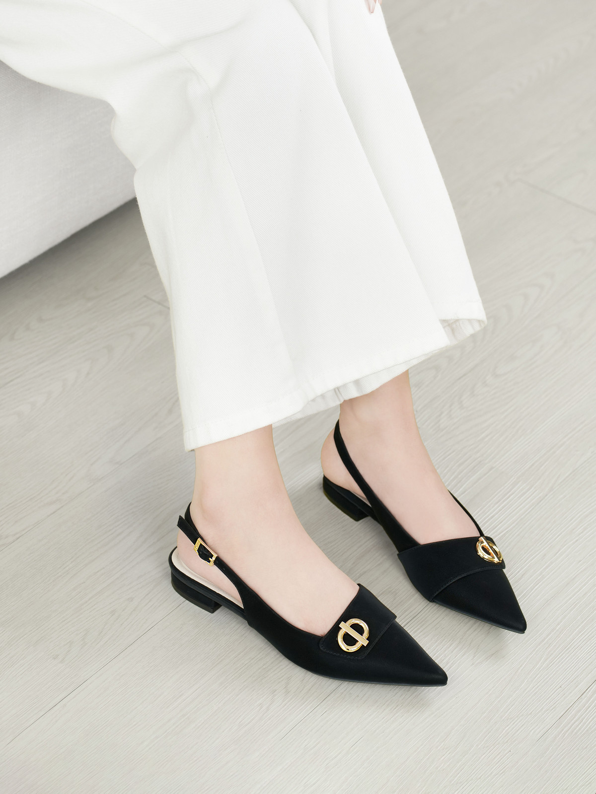 รองเท้าสลิงแบ็ค DL0592