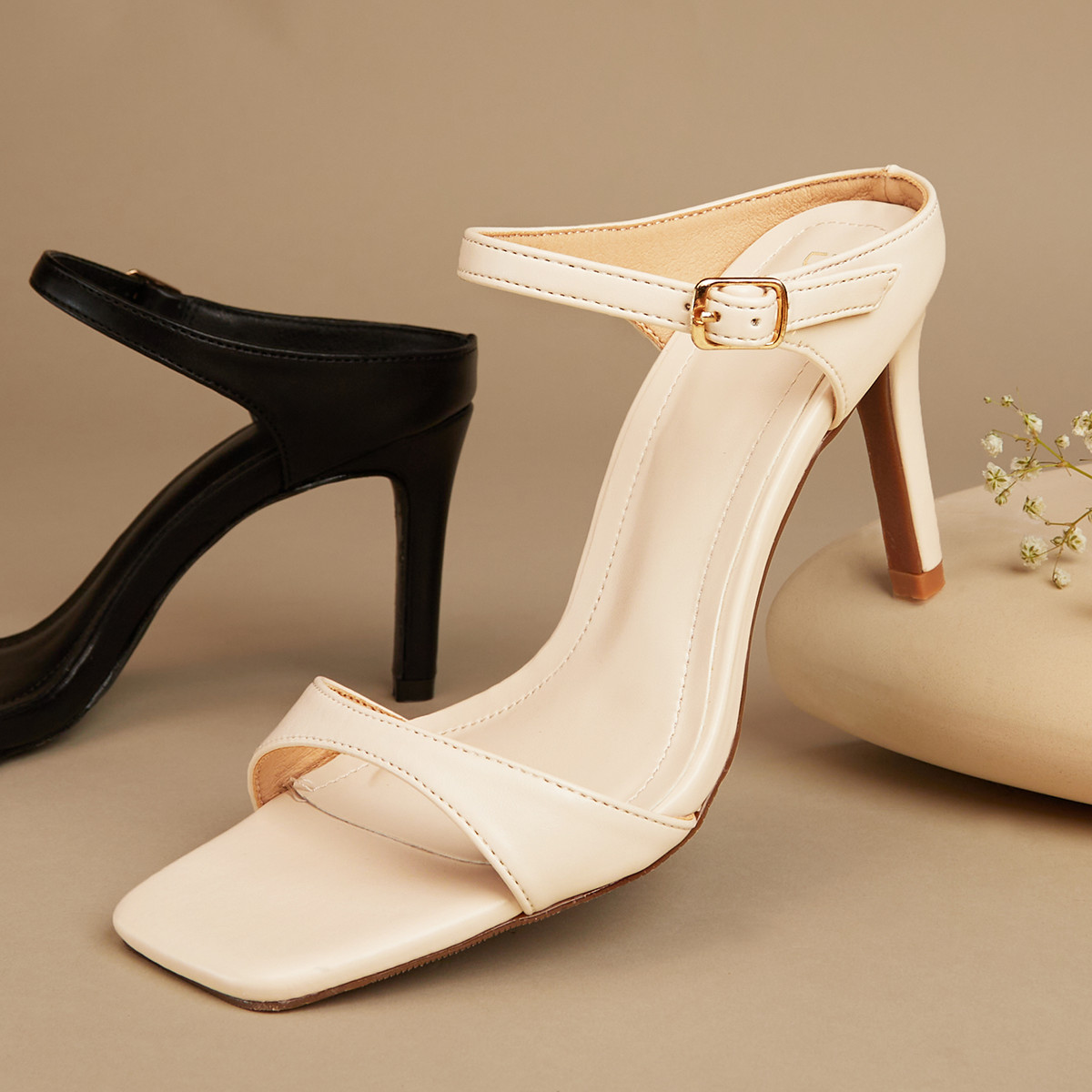 รองเท้าเปิดส้นส้นสูง AA0420