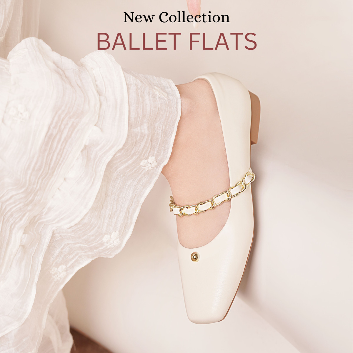 รองเท้าบัลเล่ต์ DL0559