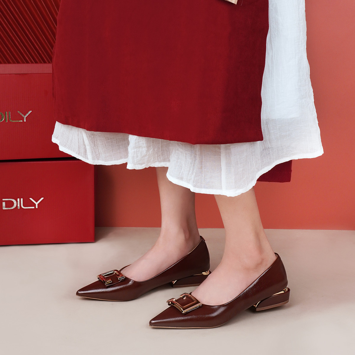 รองเท้าบัลเล่ต์ AA0489