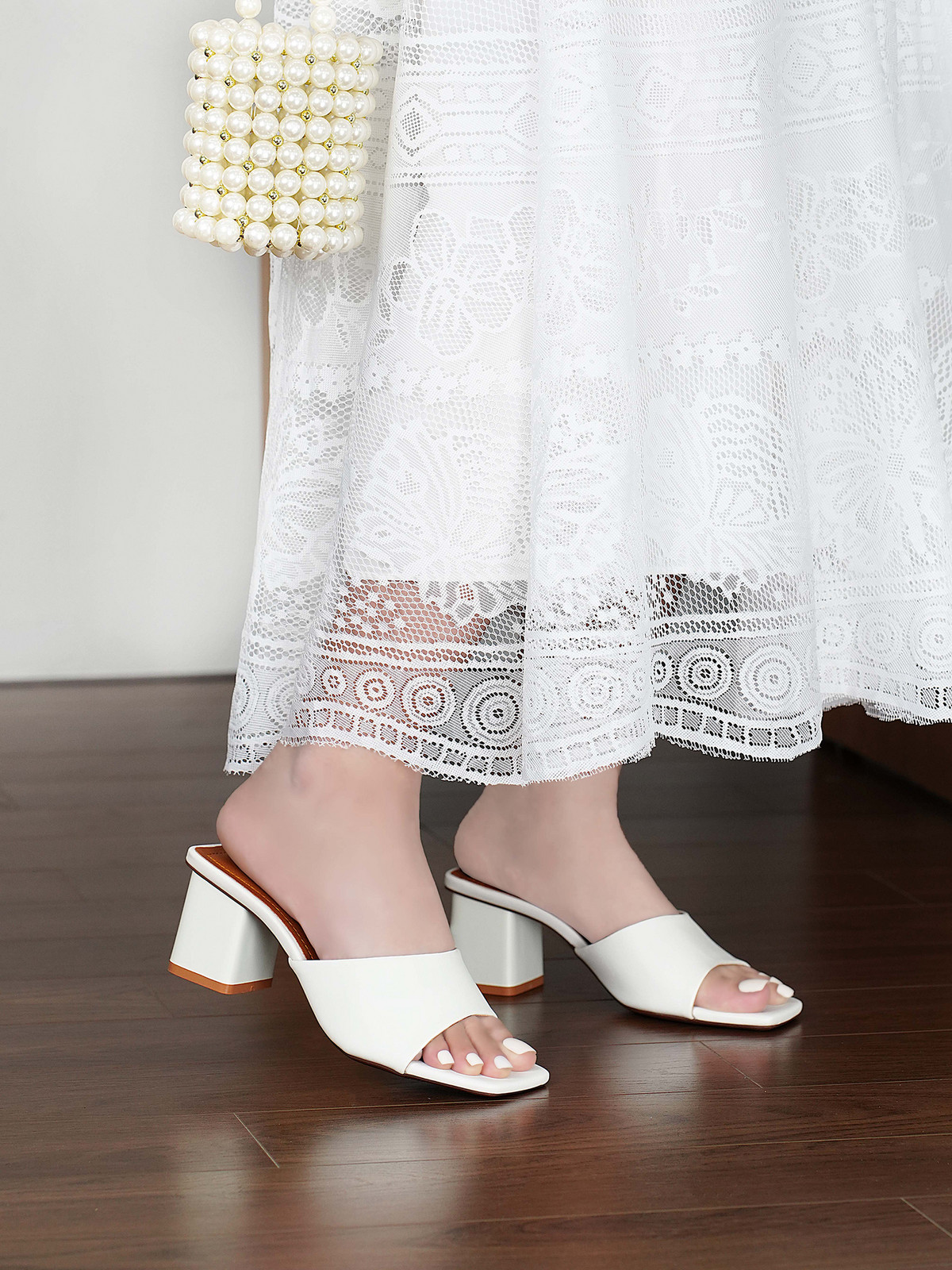 รองเท้าเปิดส้นส้นสูง AA0325